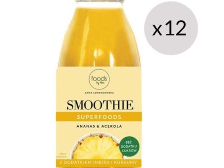 Levann Smoothie, Pineapple & Acerola - 12 x 250 ml For Discount