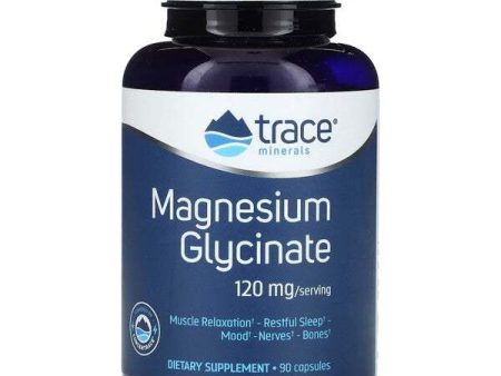 Trace Minerals Magnesium Glycinate - 90 caps Online Sale