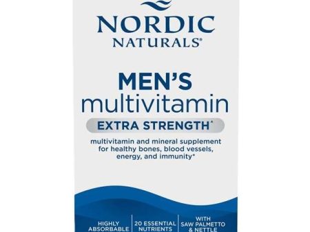 Nordic Naturals Men s Multivitamin Extra Strength - 60 tablets Hot on Sale