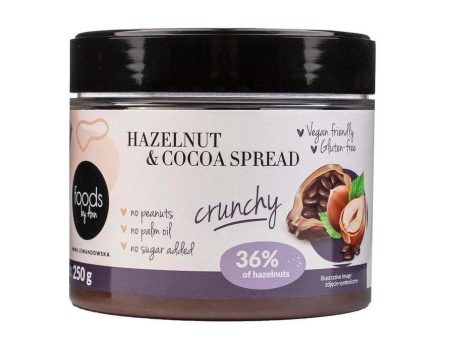 Levann Hazelnut & Cocoa Spread, Crunchy - 250 grams Cheap