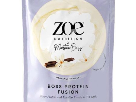 ZOE Nutrition Boss Protein Fusion, Heavenly Vanilla - 454 grams Online Sale