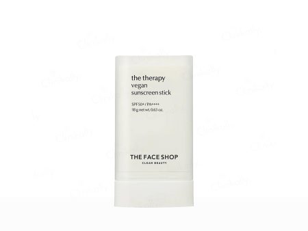 The Face Shop The Therapy Vegan Sunscreen Stick SPF 50+ PA++++ Online now