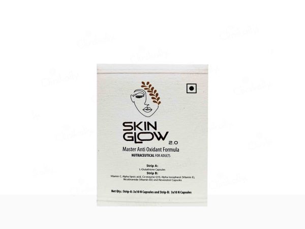 Skin Glow 2.0 Master Anti Oxidant Formula Nutraceutical Capsule For Adults Cheap