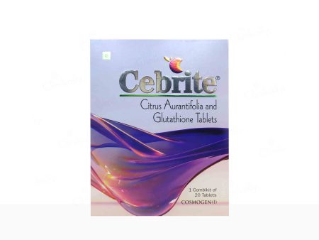 Cebrite Citrus Aurantifolia & Glutathione Tablet For Sale