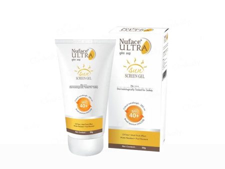 Nuface Ultra Sunscreen Gel SPF 40+ PA+++ Supply