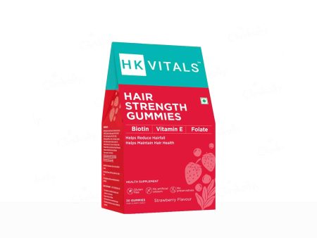 HK Vitals Biotin Gummies Strawberry Online Sale