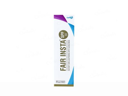 Fair Insta Instant Skin Lightening Cream With Sunscreen SPF 30 Cheap