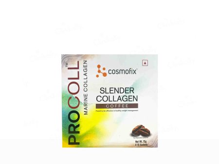 Cosmofix Procoll Slender Marine Collagen - Coffee Flavour For Sale