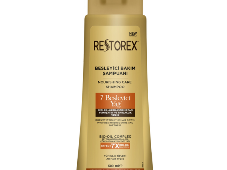 Restorex All Hair Types Nourishing Care Shampoo 500ml Online Hot Sale