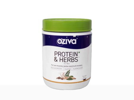 OZiva Protein & Herbs For Men- Chocolate Flavour For Cheap