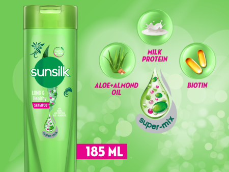 Sunsilk Long & Healthy Shampoo - 185ML Discount