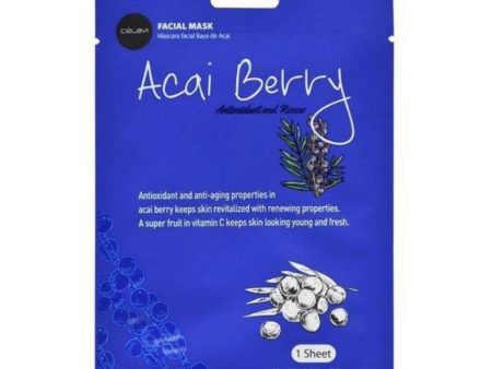 Acai Berry Facial Sheet Mask For Discount