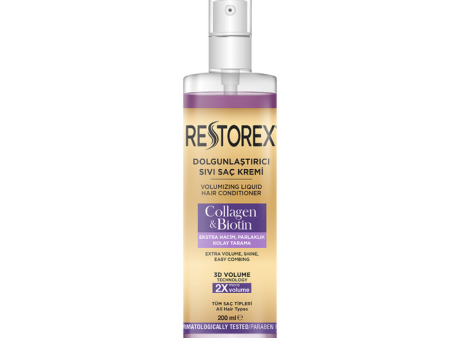 Restorex Collagen & Biotin Liquid Conditioner 200ml Online