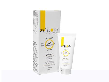 360 Block Sunscreen Gel SPF 50+ Cheap