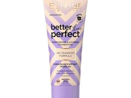 Eveline Better Than Perfect Moisturizing & Covering Foundation 30ml - 04 Natural Beige Cheap