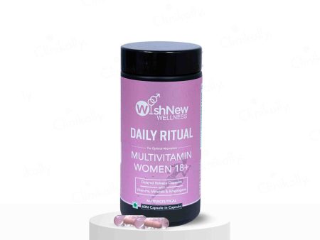 WishNew Wellness Daily Ritual Multivitamin Capsule For Women 18+ Discount