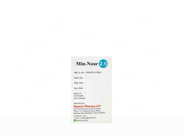 Min-Nour 2.5 Tablet Online