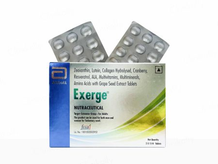 Exerge Nutraceutical Tablet For Sale