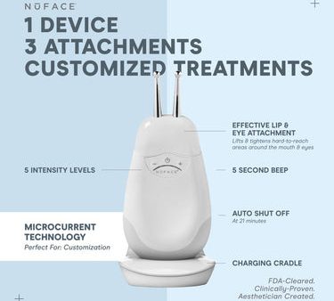 Nuface Trinity Facial Toning Device With ELE Attachment Online Sale