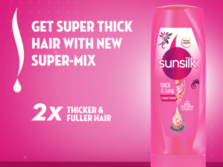 Sunsilk Conditioner Thick & Long - 180Ml Online Hot Sale