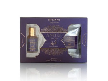 Aneeq Bakhoor & Attar Gift Set Online