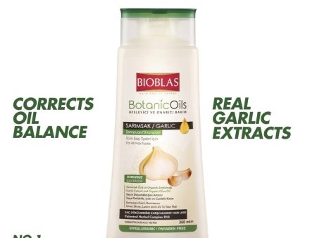 Bioblas Garlic Shampoo - 360ml For Cheap