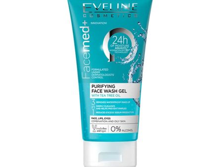 Eveline Cosmetics Facemed + Purifying Face Wash Gel With Tea Tree Oil Cheap