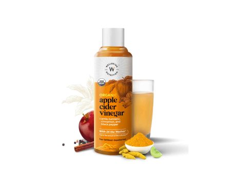 Wellbeing Nutrition Organic Apple Cider Vinegar with Amla, Turmeric, Cinnamon & Black Pepper Online now