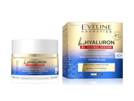 Eveline Cosmetics Bio Hyaluron 3 X Retinol System Day & Night Cream 40+ For Discount