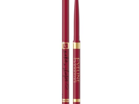 Eveline Automatic Lip Liner Make A Shape Long Lasting Formula - 06 True Red For Discount