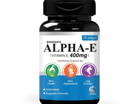 Alpha-E 400mg Softgel Capsules | Best Vitamin E Supplement Discount