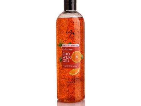 2in1 Exfoliating Orange Shower Gel 500ml Online now