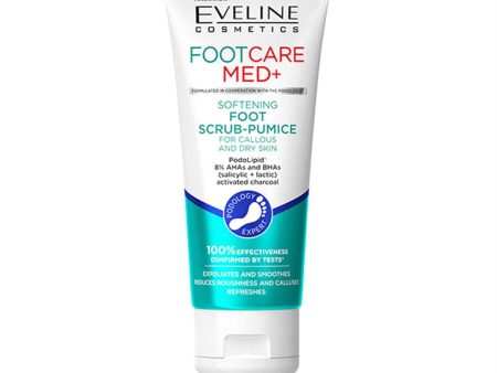 Eveline Cosmetics Foot Care Med+ Softening Foot Scrub For Callous & Dry Skin Online Hot Sale