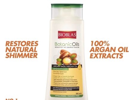 Bioblas Argan Oil Shampoo - 360ml For Cheap