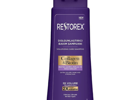 Restorex All Hair Types Volumizing Hair Care Shampoo 500ml Online Sale